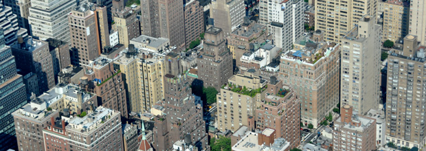 Légende : Vue de New York, dans le jeu vidéo Sim City 3000.  Copyright : Roger Schultz / Flickr