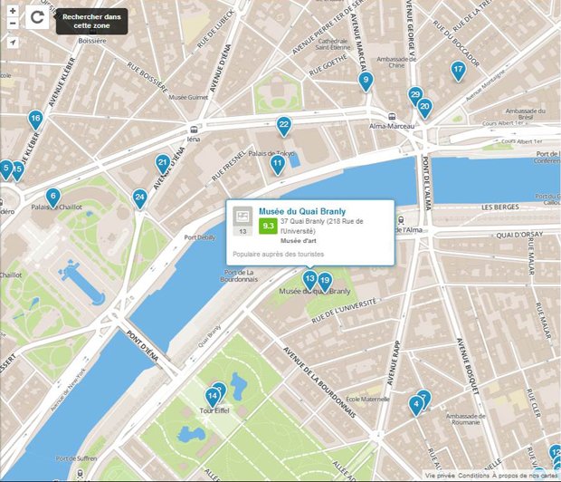 Le citadin-objet fait son check-in sur Foursquare. Crédits : Foursquare