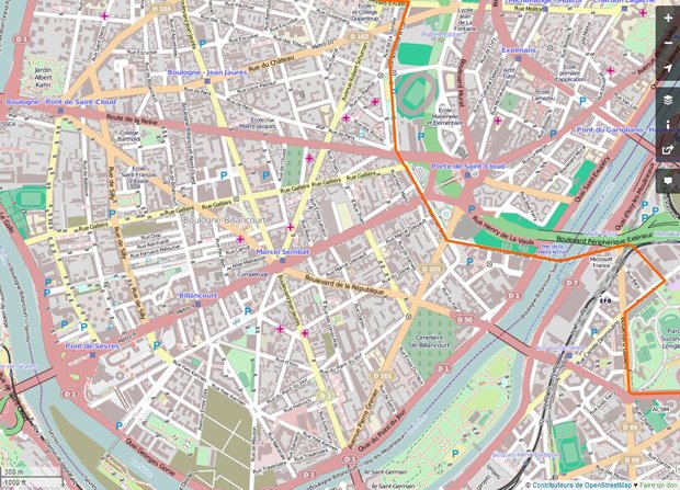 Le citadin-contributeur enrichit la carte OpenStreetMap de son quartier. Crédits : OpenStreetMap