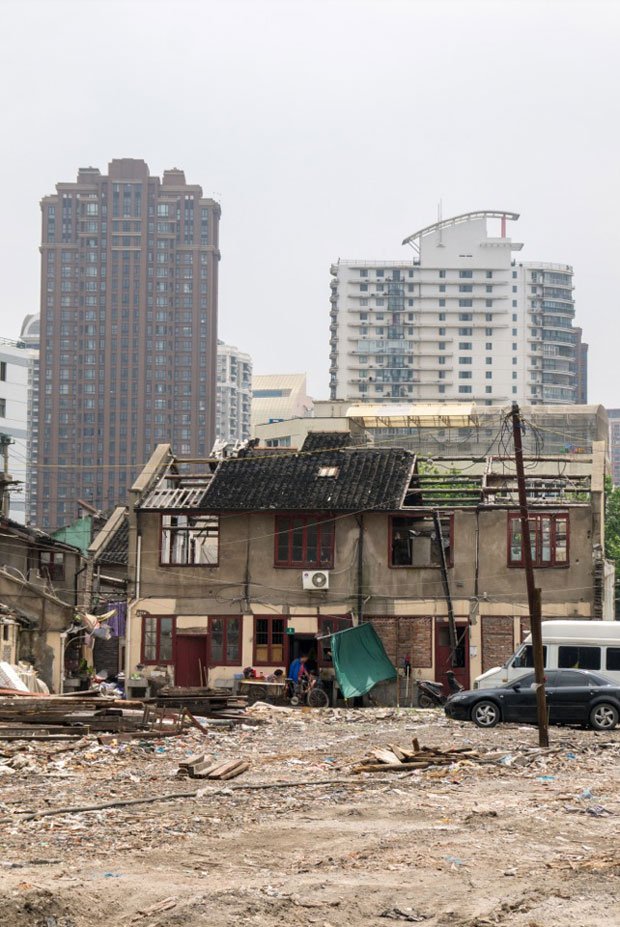 A Shanghai, les Lilongs sont en voie de disparition (Crédit photo Antoine Dubois)
