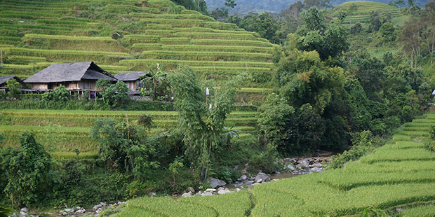 Habitat Vietnamien - Ha Giang ; Photographe : Clément Pairot