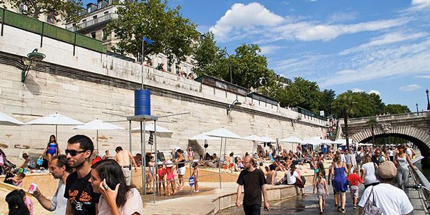 Paris plage - Paris ; Crédits : Besopha
