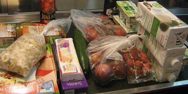 Aliments supermarchés ; Crédits : PierrO / Flickr