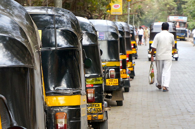 Rickshaws - Mumbai. Crédits : Clément Pairot