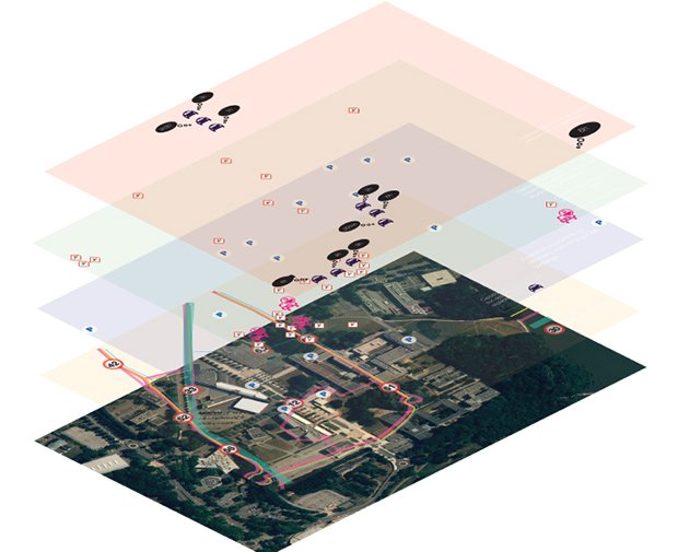 superposition de data. Crédits : Camille de Langenhagen, Laure Mercier, Clément Breuille - L'Ecole de design Nantes Atlantique