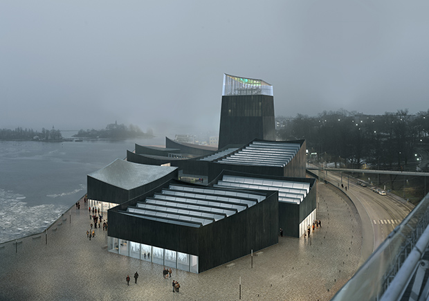 Musée Guggenheim à Helsinki. Moreau Kusunoki / Artefactorylab