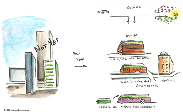 Agriculture urbaine. Copyright : New'rban view