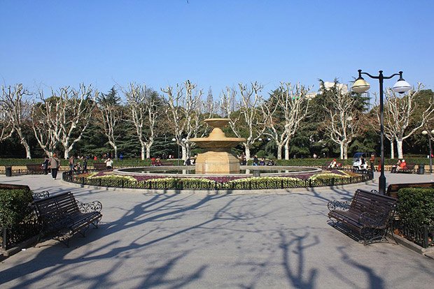 Fuxing Park : un petit bout de France dans la frénésie de Shanghai. Crédits : J. Patrick Fisher