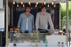 Arthur Gambard et Thibault Merendon les fondateurs de Mozza &Co