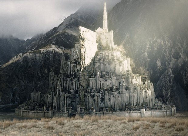 Minas Tirith, Capitale du Gondor. Crédits : DR
