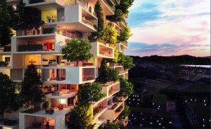 Les appartements de la future tour s’adressent plutôt à une clientèle fortunée. Copyright : Stefano Boeri Architetti