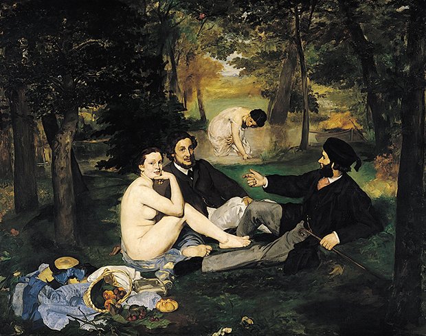 Le déjeuner sur l’herbe de Manet illustration genrée de l’espace public au XIX° siècle