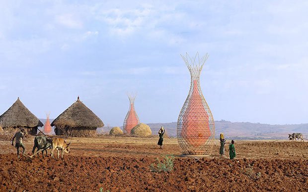 Warka Water Tower Eau