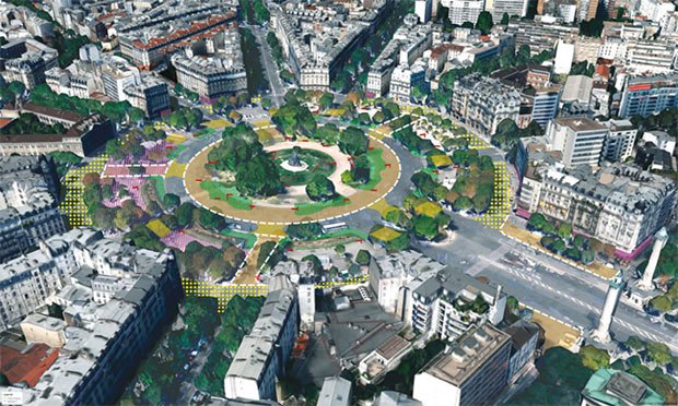 nation place paris espace urbain aménagement durable Demain la ville