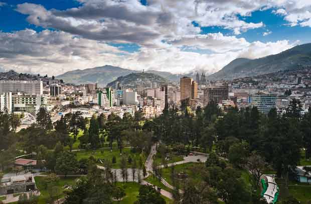 La Conférence Habitat III se tiendra à Quito dans un complexe situé à côté du parc El Ejido. On trouvera aussi "un village de l'innovation et des solutions urbaines." (Habitat III Village of Innovation and Urban Solutions) © DR