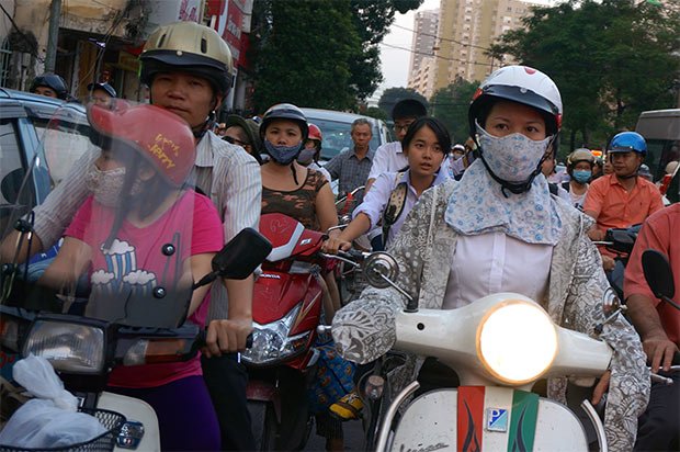 Mobilité Hanoi utilisation massive de mobilitettes