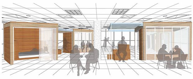 amenagement bureau logement unity cube