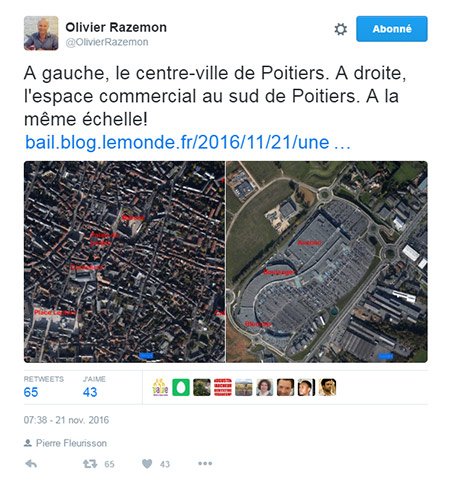 tweet razemon centre ville poitiers