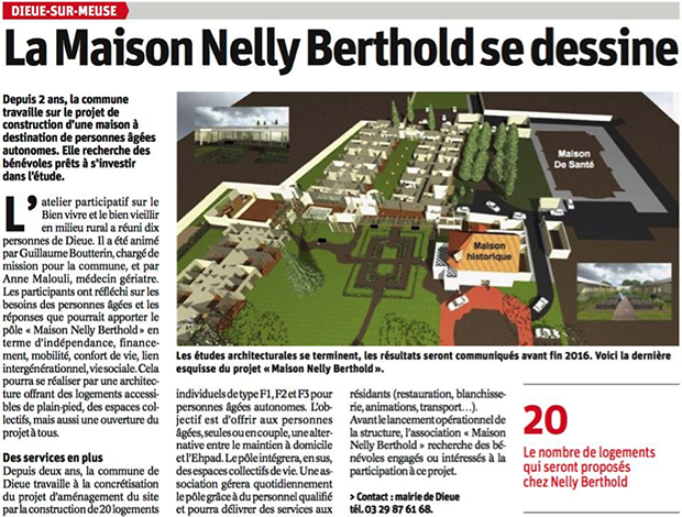 article presse maison nelly seniors