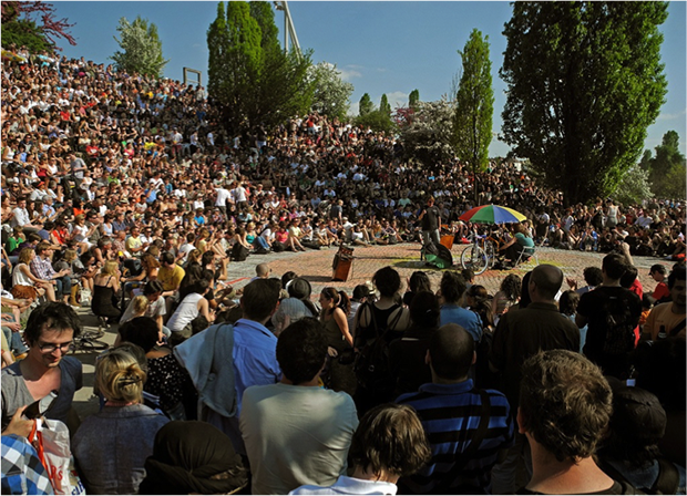 evenement culturelle rassemblement urbain