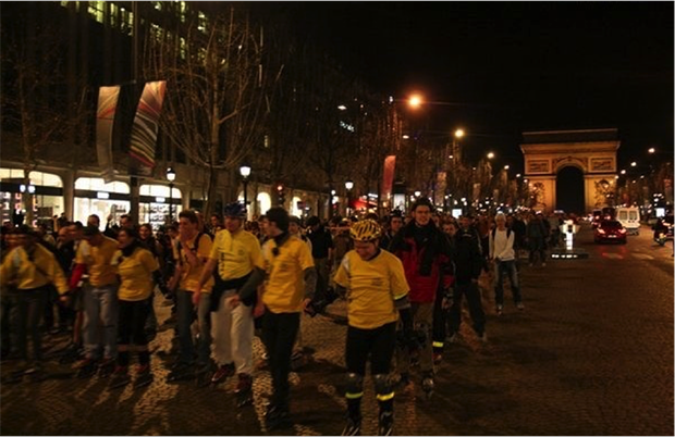 roller paris sortie culturelle 