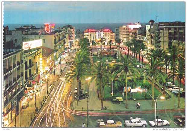 La place des Canons est un lieu emblématique de Beyrouth.