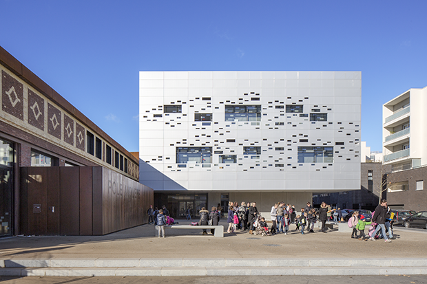 quartier pôle educatif espace scolaire tissu urbain