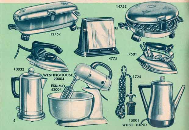 L’arrivée en masse d'équipements électroménagers est l’une des vagues les plus plébiscitées dans la transformation de la cuisine au siècle dernier.