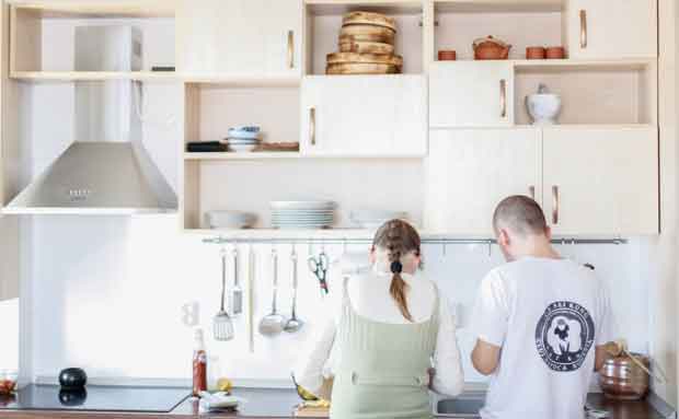 La cuisine est un espace de partage important dans notre habitat.