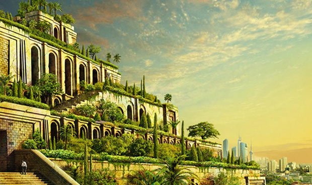 Les jardins suspendus de Babylone