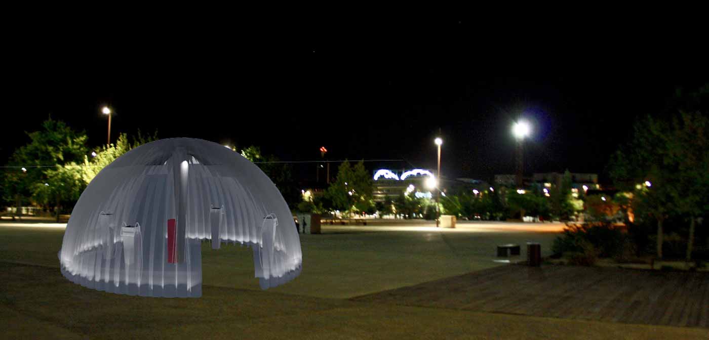 Des espaces mobiles permettraient de créer des zones de rencontres en ville la nuit.