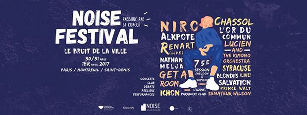 programme du festival Noise festival