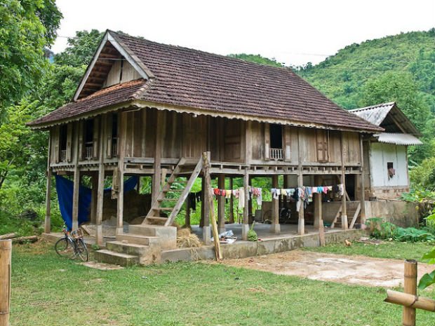 Maison pilotis du Vietnam