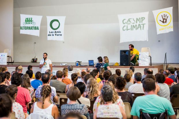 Camp climat d'Alternatiba