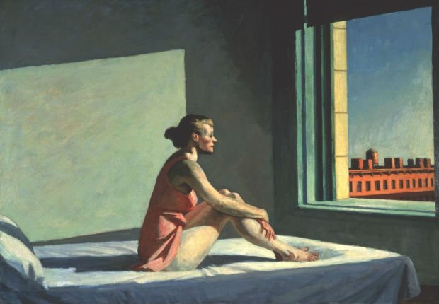 "Morning Sun" par Edward Hopper, 1952