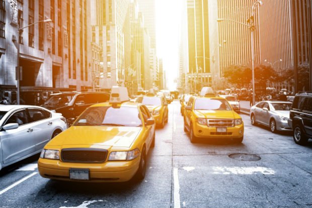 Des taxis à New York Crédit Shutterstock 