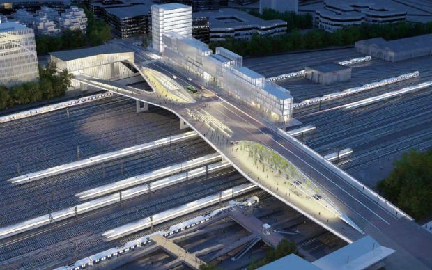 Un pont habitable à Saint Denis