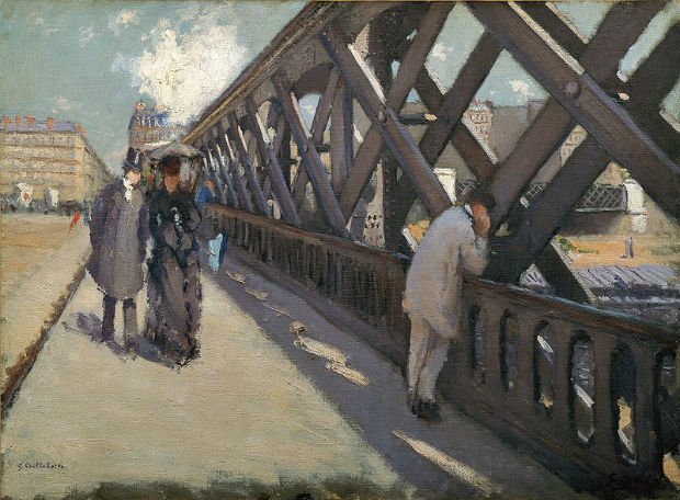 le pont de l'europe en peinture