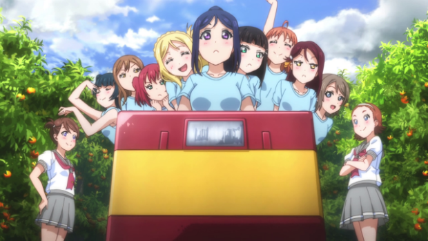 Monorail & Mandarines - Extrait de Love Live! Sunshine!!