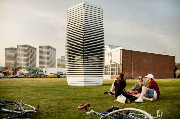 La Smog Free Tower à Rotterdam
