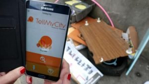L'application TellMyCity permet de faire remonter des informations à la Mairie