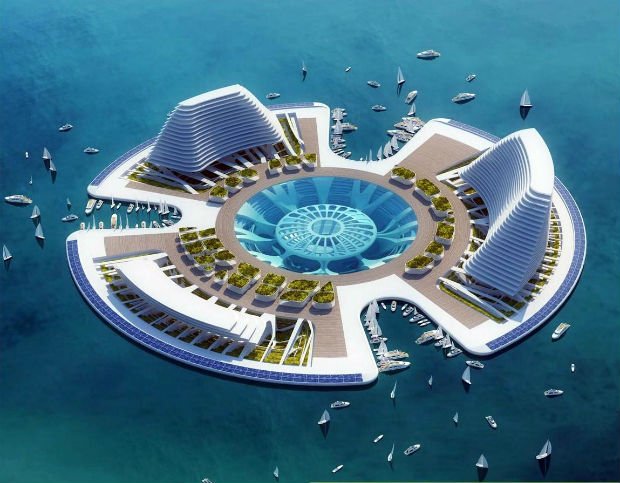 Le projet Lilypad de Vincent Callebaut, présenté en 2008