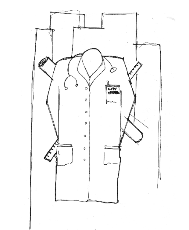 une chemise de médecin