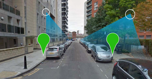 Parking map scanne les rues avec ses capteurs