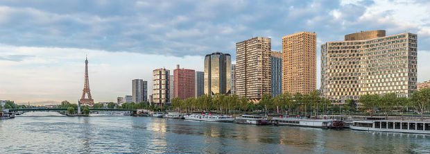 Vue du quartier du Front de Seine