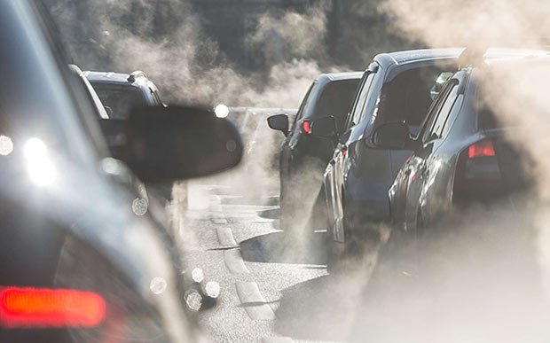 image de voiture pollution 