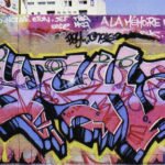 Graffiti du street-artiste Psychoze dans les années 90