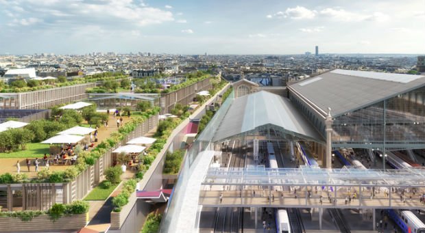 Nouveau terminal et ancien se côtoient, deux architectures très différentes 