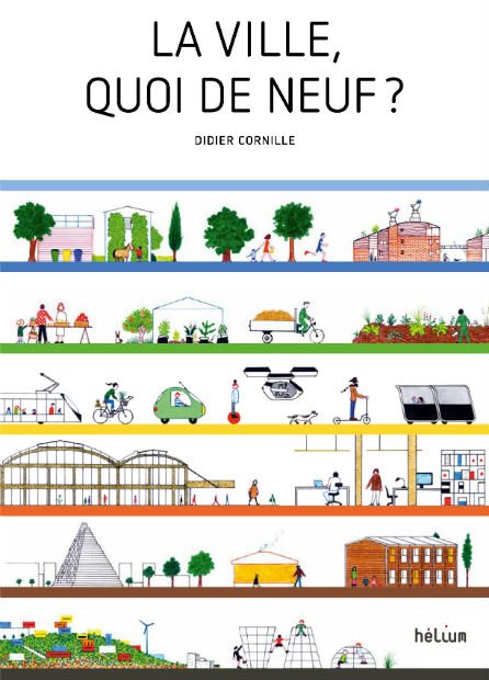 couverture de “La ville quoi de neuf ?” Prospective urbaine pour marmots curieux