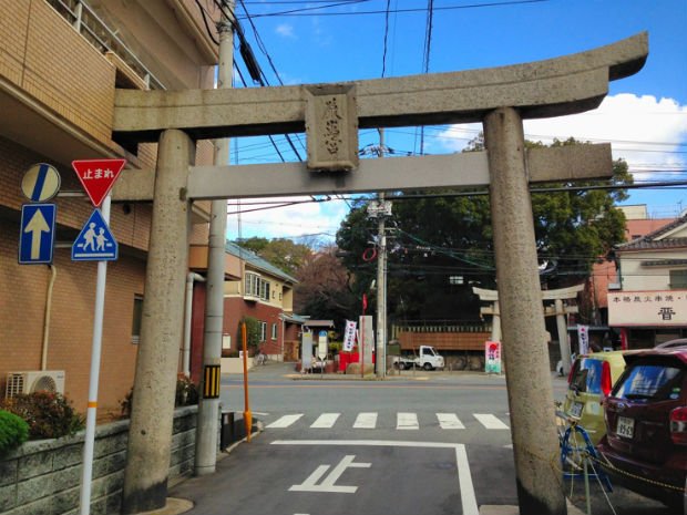 Le passage piéton béni des Dieux à Shimonoseki